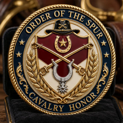 🐴 Spur Ride Commemorative Metal Medal⚔️