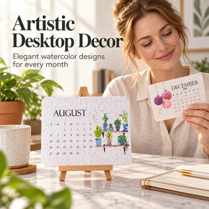 ✨⏳ Last Day 50% OFF —🌱Eco-Friendly Plantable “Timeless” Seed Calendar 2027