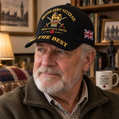 🇬🇧🎖️ British Army Veteran “Proud To Have Served” Tribute Cap