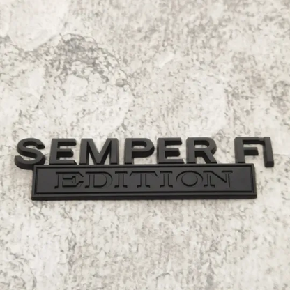 SEMPER FI EDITION Car Emblem Metal Badge, 🔥Buy 2 FREE SHIPPING