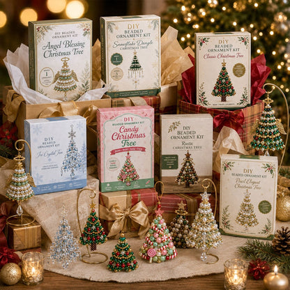 🎅 2026 Christmas Gift 50% Off--DIY Christmas Tree Beaded Ornament Kit
