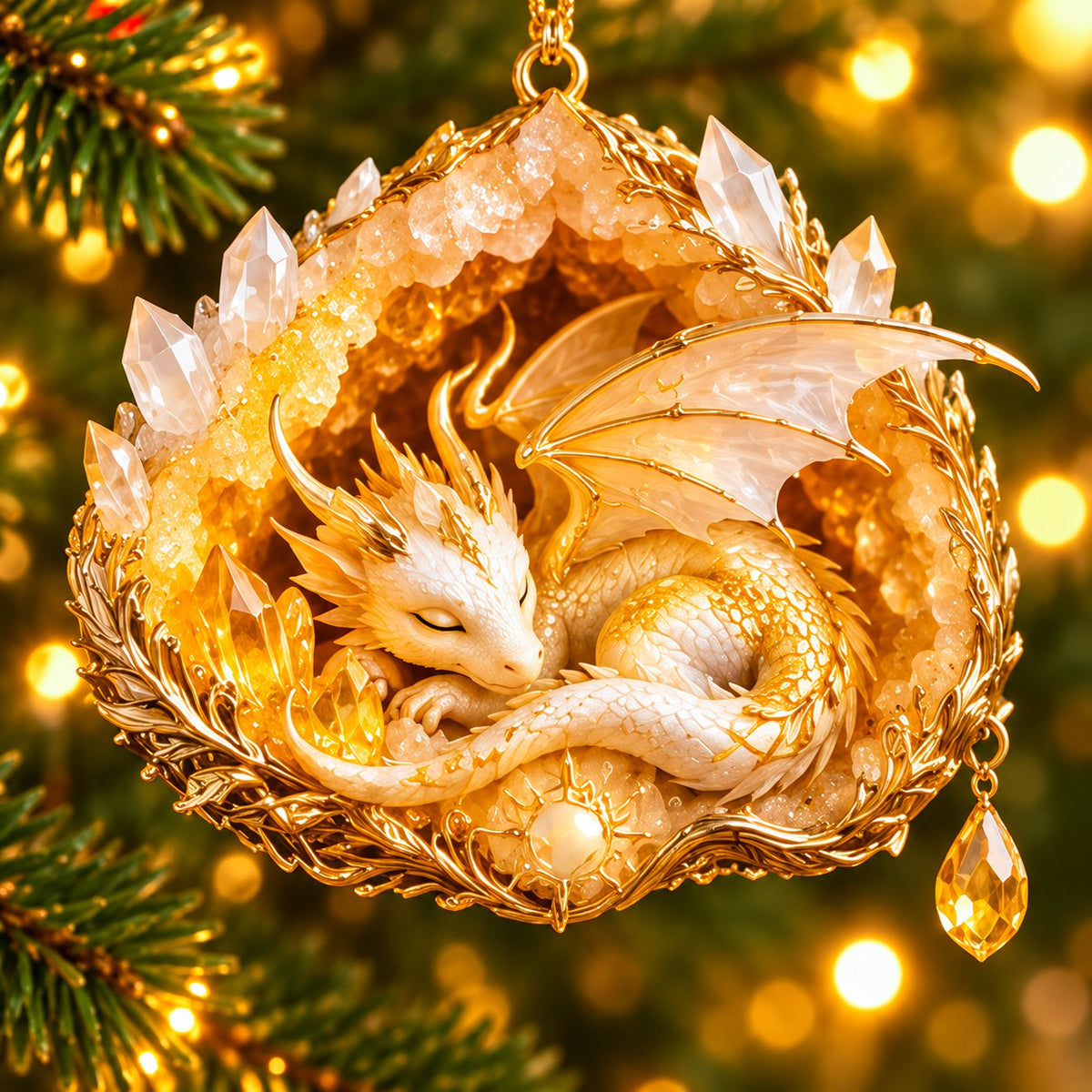 🐉Crystal Dragon Ornament🐉