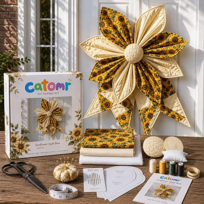 🏆 🔥  Large Patchwork Bow Sewing Kit