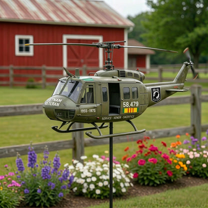 ⚡️Memorial Day 51% OFF 🎖️-Vietnam Veteran UH-1 Helicopter Wind Spinner- ✈️Buy 2 Free Shipping Today!