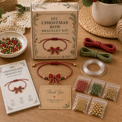 DIY Christmas Beaded Bracelet Collection™ – Handmade Holiday Bracelet Kits