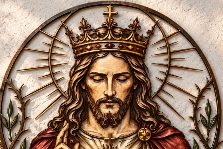✝️🙏Sacred Heart of Jesus Metal Wall Art