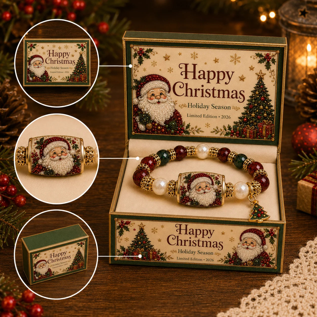 🎄🎁 Christmas Magic Bracelet – Carry the Magic of Christmas Wherever You Go