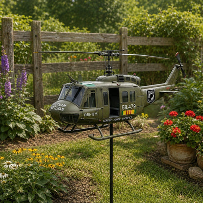 ⚡️Memorial Day 51% OFF 🎖️-Vietnam Veteran UH-1 Helicopter Wind Spinner- ✈️Buy 2 Free Shipping Today!