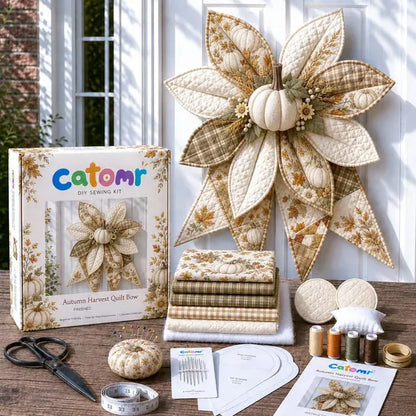 🏆 🔥  Large Patchwork Bow Sewing Kit
