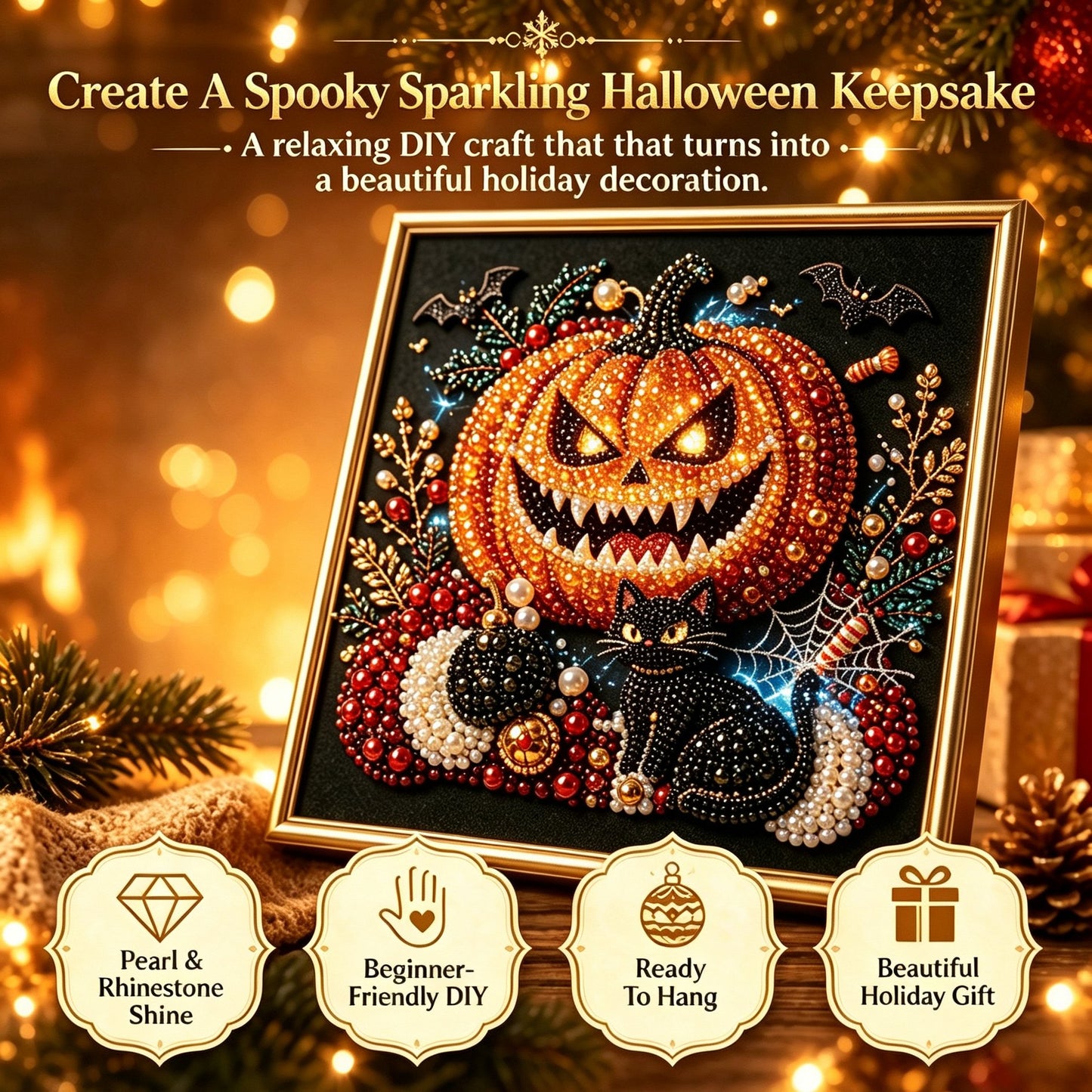 Dark Halloween Diamond Painting Kit