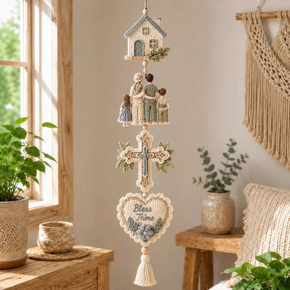 🎉✝️Blessed Faith Hanging Cascade