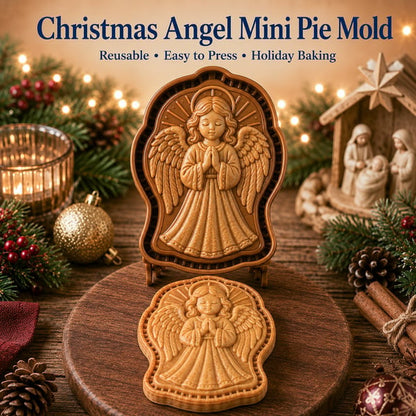 🔥HOT SALE 49% OFF✝️ Faith & Nativity Christmas Mini Pie Mold Collection | Reusable Embossed Molds for Shaping Detailed Praying Jesus, Nativity Stable and so on Pies🥧✨