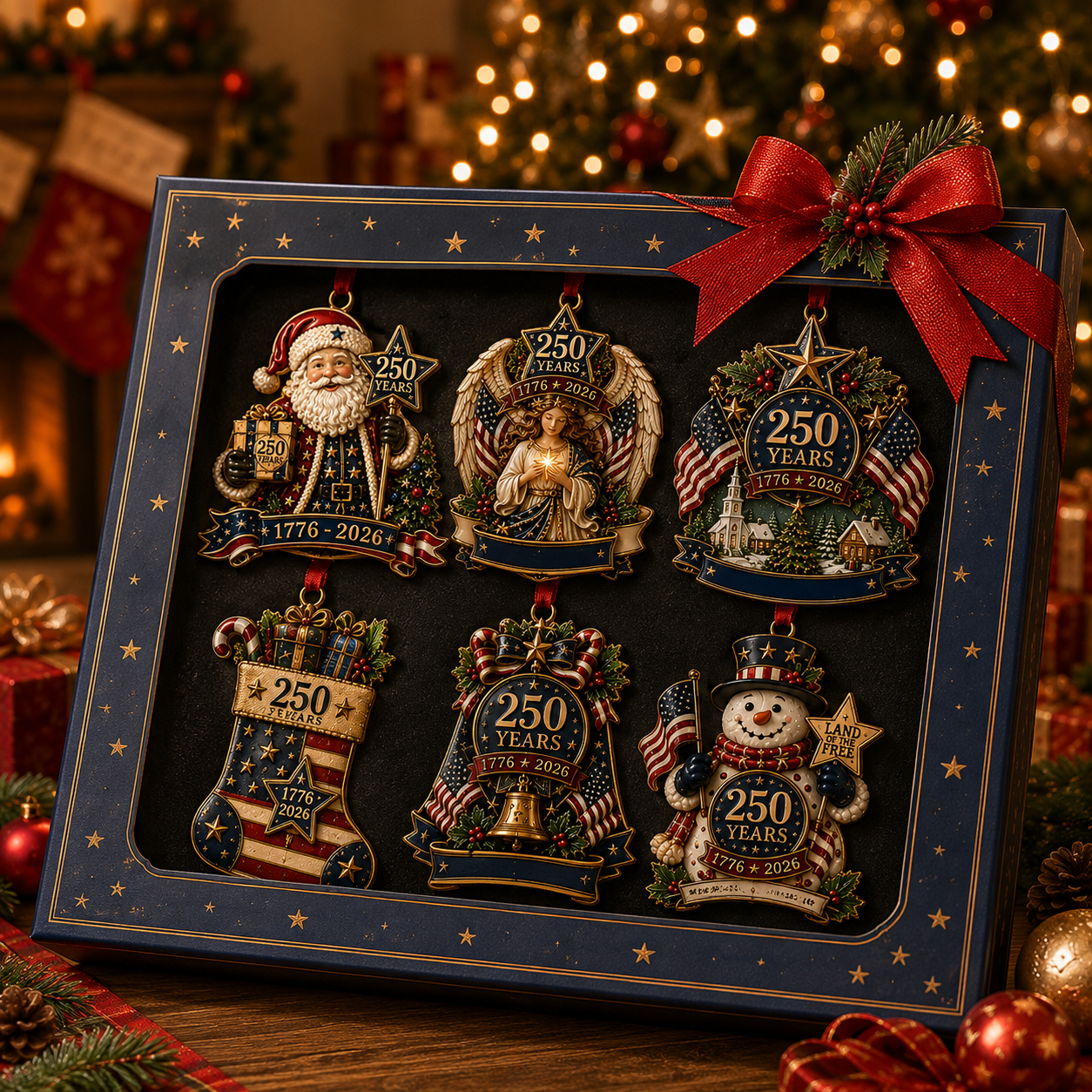 🎄2026 America 250 Years Christmas Ornament Collection✨