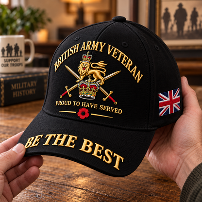 🇬🇧🎖️ British Army Veteran “Proud To Have Served” Tribute Cap