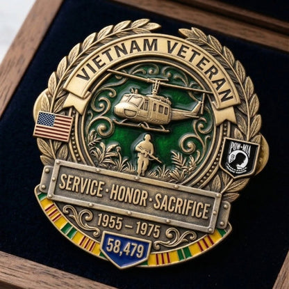 🎖️Vietnam Veteran Honor Commemorative Pin