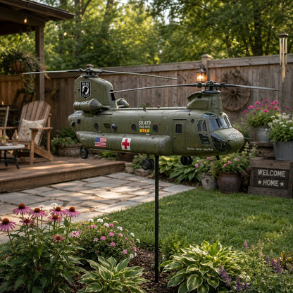 ⚡️Memorial Day 51% OFF 🎖️-Vietnam Veteran UH-1 Helicopter Wind Spinner- ✈️Buy 2 Free Shipping Today!