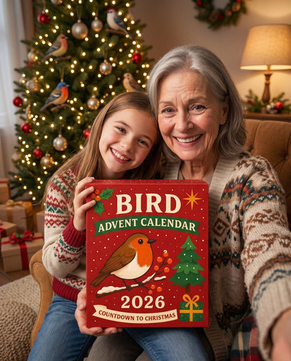 A Little Bird Surprise Every Day. -🐦Bird Advent Calendar 2026