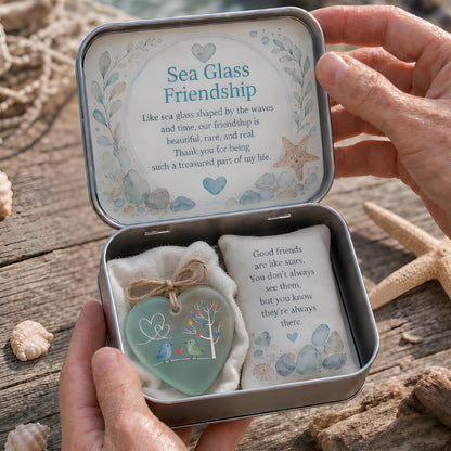 💙🌊 Sea Glass Friendship Keepsake – A Gift as Timeless as True Friendship