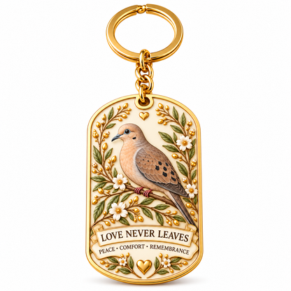 🕊️ "Feathered Messengers" Enamel Bird Keepsake Keychain | A Pocket-Sized Hug