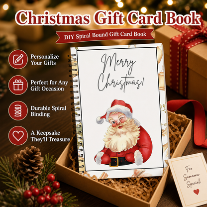 Christmas Gift Card Book