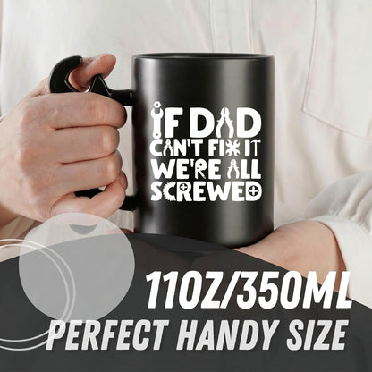 🔥Limited-time 50% off🎁Funny Wrench Handle Coffee Mug, Perfect Father’s Day Gift for Dad, Grandpa, Mechanic & Handyman