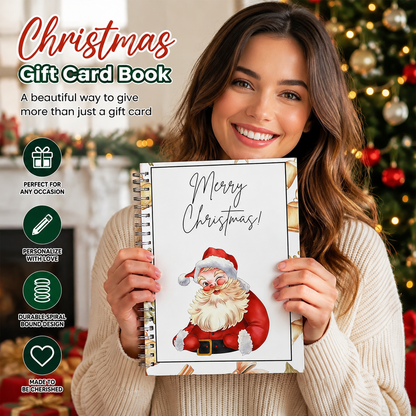 Christmas Gift Card Book