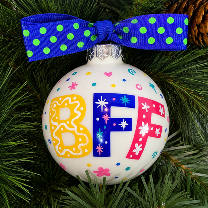 ❤Hand Painted-Friendship Ornaments For Ture Friends🎁